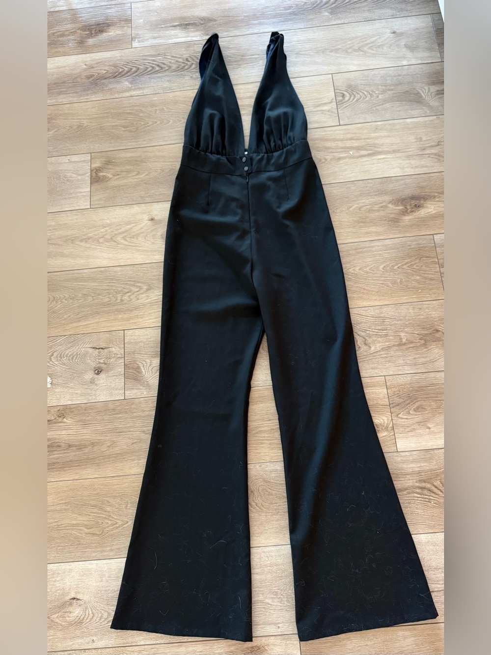 Stone Cold Fox black plunging jumpsuit size 2 NWT